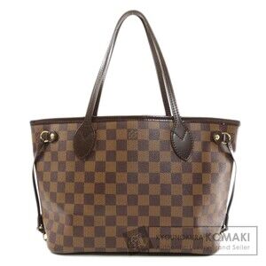 Louis Vuitton Neverfull Tote Bag Damier Canvas Brown